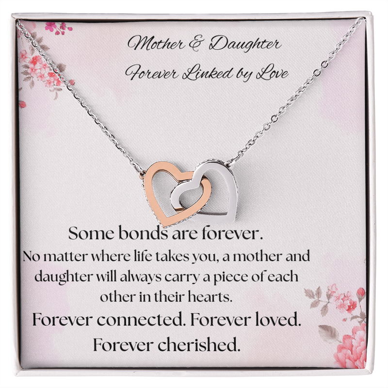 Mother and Daughter Necklace - Cherished Keepsake