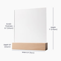 To My Daughter Skies – Acrylic Square